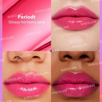 رژلب شیگلم شاین Mirror Kiss رنگ Periodt