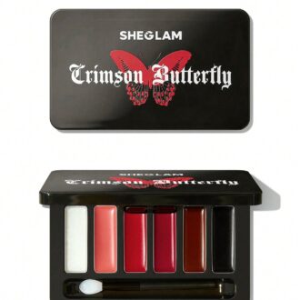 پالت رژلب براق شیگلم از کالکشن Crimson Butterfly