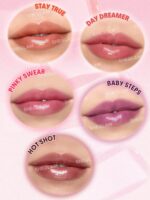 تینت لب روغنی شیگلم مدل Tinted Lip Oil رنگ Pinky Swear