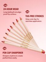 خط لب شیگلم مدل Fact Lip Liner رنگ Brazen