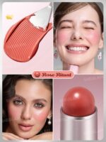 رژگونه استیکی شیگلم مدل کره ای Buttery Bliss Blush Stick رنگ Rose Ritual