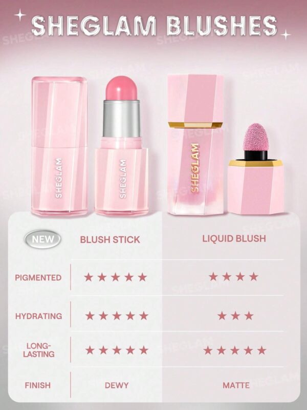 رژگونه استیکی شیگلم مدل کره ای Buttery Bliss Blush Stick رنگ Rose Ritual