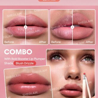 خط لب حجم دهنده شیگلم مدل Bold Booster رنگ Pink Slip