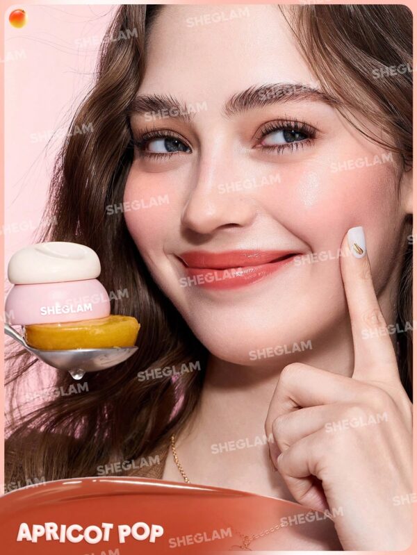 لیپ گلاس جیبی آبرسان شیگلم مدل Jelly Pocket Lip Jam رنگ Apricot Pop