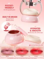 لیپ گلاس جیبی آبرسان شیگلم مدل Jelly Pocket Lip Jam رنگ Strawberry Splash