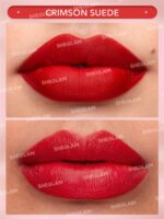 رژلب جامد شیگلم مدل Matte Allure رنگ Crimson Suede
