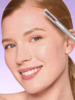 قلم حالت دهنده طبیعی ابرو دو سر شیگلم مدل Real Flow رنگ Blonde