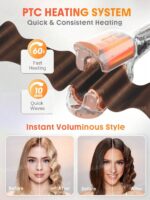 دستگاه ویو مو شیگلم مدل Beach Babe Hair Waver