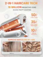 دستگاه ویو مو شیگلم مدل Beach Babe Hair Waver