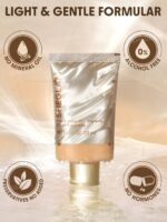 تینت پوست کرمپودری شیگلم Dew Done با SPF20 رنگ Porcelain