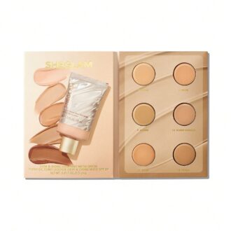 تستر تینت پوست کرمپودری شیگلم رنگ Light Medium