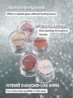 سایه چشم شیگلم مدل Enigma Sparkly رنگ Adorned