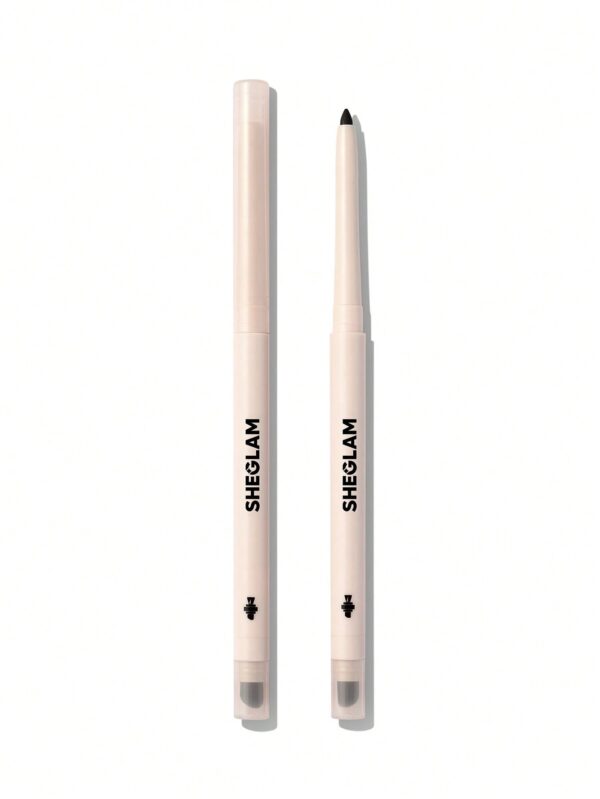 مداد چشم شیگلم مدل براش دار رنگ مشکی Gel Glide