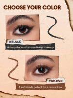 مداد چشم شیگلم مدل براش دار رنگ قهوه ای Gel Glide