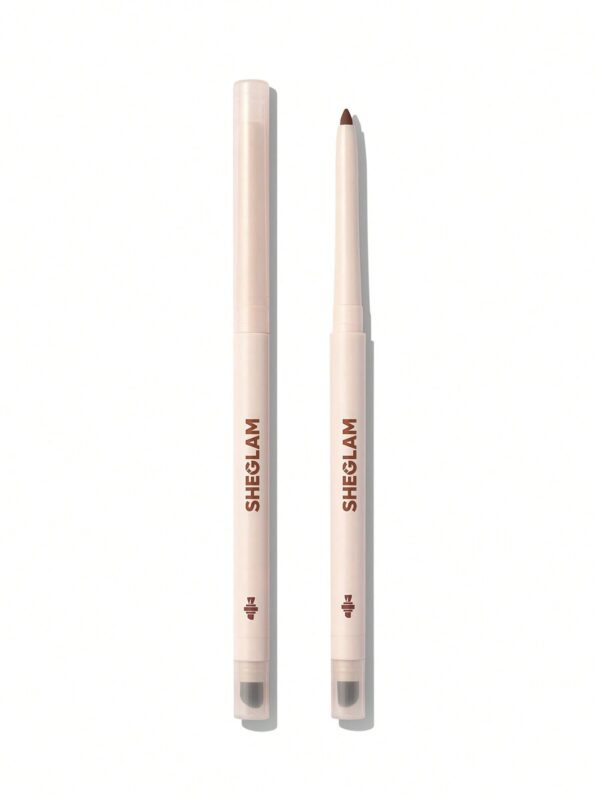 مداد چشم شیگلم مدل براش دار رنگ قهوه ای Gel Glide