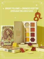 پالت سایه شیگلم ماه تولد مدل ماه مرداد Lively Leo