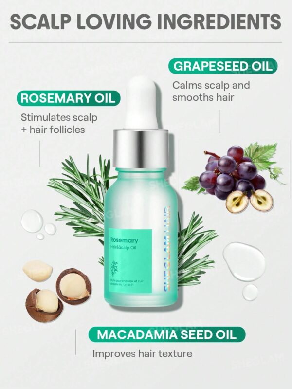 روغن مو رزماری شیگلم مدل 15 میل Rosemary Oil