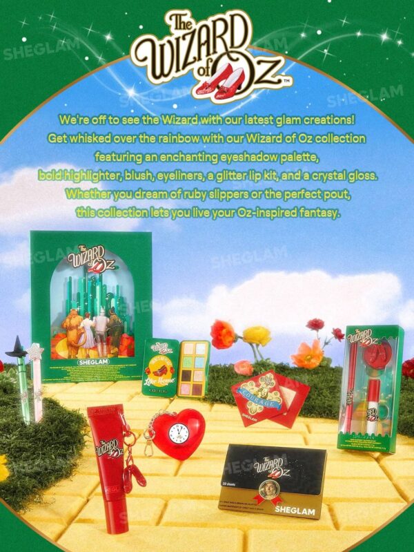 خط چشم شیگلم شاین صورتی از کالکشن The Wizard of OZ مدل Glinda The Good Witch