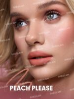 خط لب حجم دهنده شیگلم مدل Bold Booster رنگ Peach Please