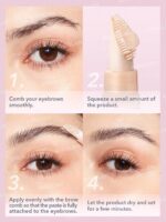 ژل ابرو شفاف شیگلم با دوام طولانی مدل Sheglam Brow Breakdown
