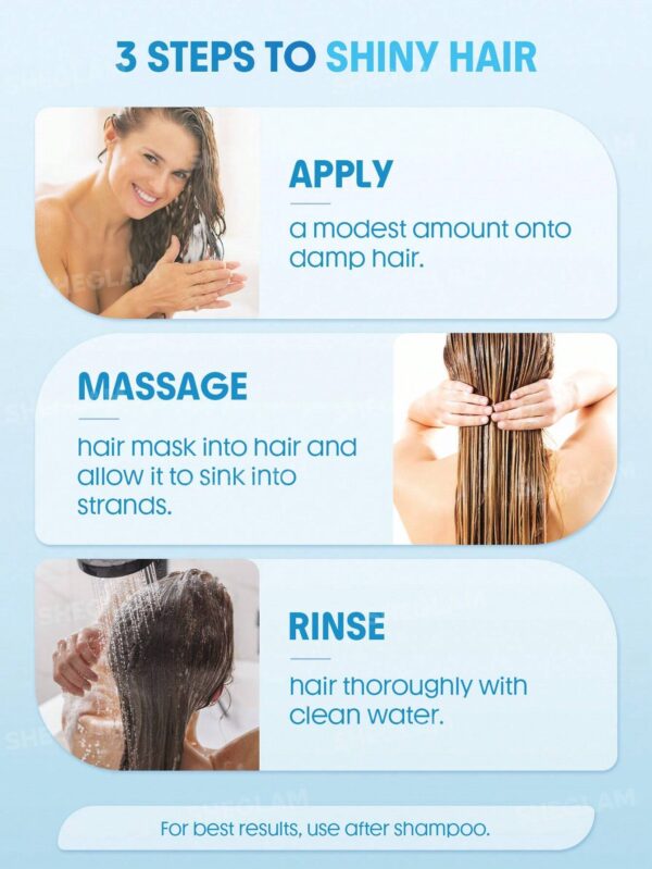 ماسک مو آبرسان نارگیل مغذی و مرطوب کننده شیگلم Coconut Smoothie