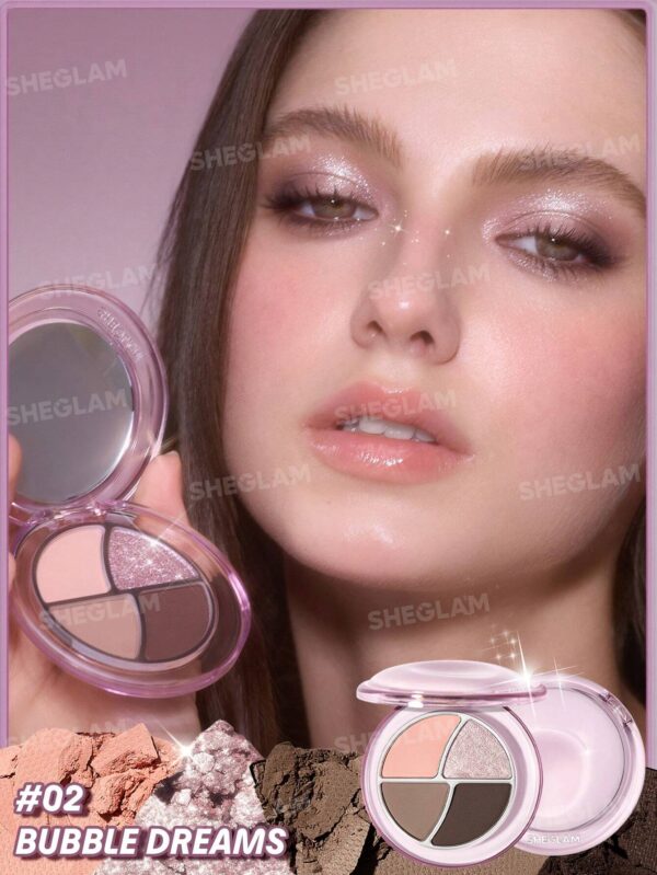 سایه 4رنگ شیگلم مدل Daydreamer رنگ Bubble Dreams