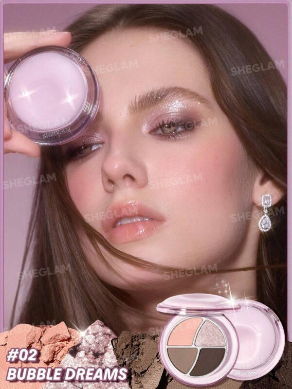 سایه 4رنگ شیگلم مدل Daydreamer رنگ Bubble Dreams