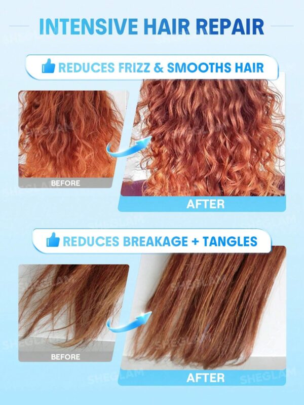 ماسک موهای فر ضد وز و ترمیم کننده شیگلم حاوی روغن کرچک Frizz Fighter