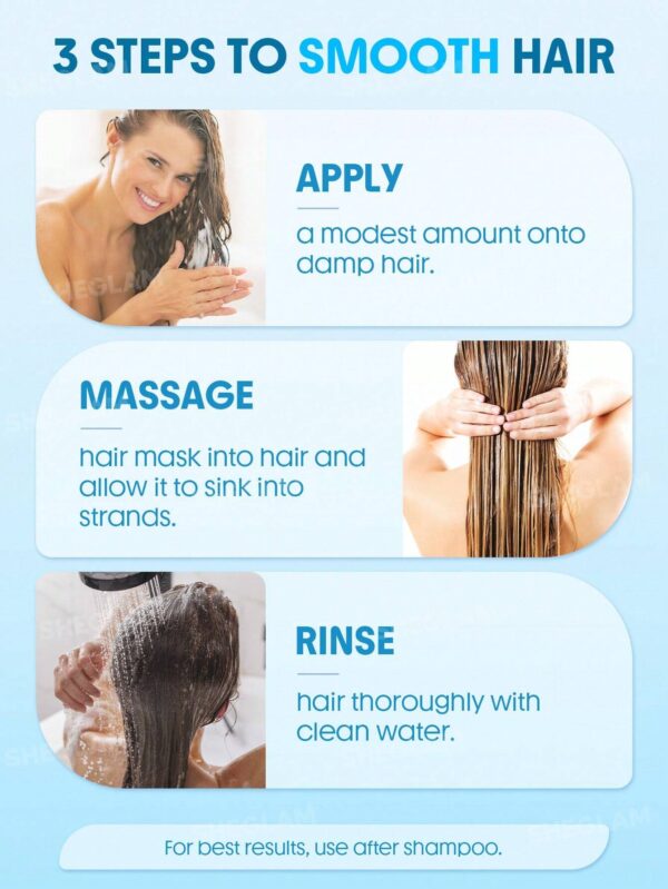 ماسک موهای فر ضد وز و ترمیم کننده شیگلم حاوی روغن کرچک Frizz Fighter