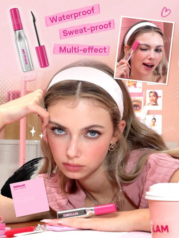 ریمل حجم دهنده و جداکننده شیگلم مدل Lashlighter ضدریزش Up & Out