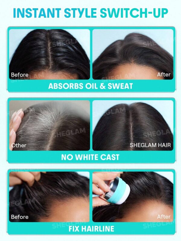 شامپو خشک حجم دهنده مو شیگلم رنگ Dark Brown