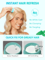 شامپو خشک حجم دهنده مو شیگلم بدون رنگ Transparent