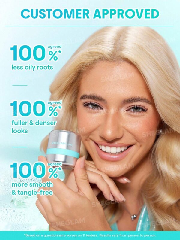 شامپو خشک حجم دهنده مو شیگلم بدون رنگ Transparent