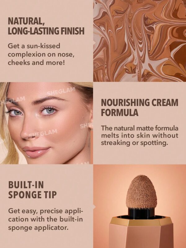 برانزر مایع مات شیگلم Sun Beam رنگ Golden Sun