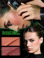 رژگونه دو رنگ شیگلم Going Digital از کالکشن ماتریکس The Matrix