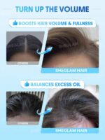 ماسک مو حجم دهنده موهای نازک و کم حجم بدون سنگینی شیگلم