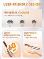 شانه حرارتی صاف کننده مو شیگلم ضد سوختگی مدل Anti Burn Hot Comb