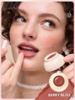 رژلب کاسه ای جیبی شیگلم مدل Bounce Putty رنگ Berry Bliss