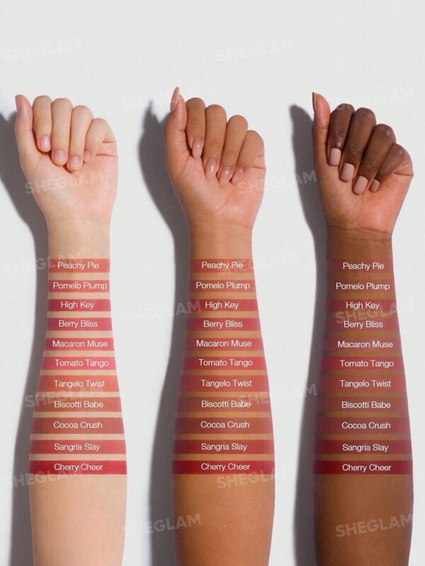 رژلب کاسه ای جیبی شیگلم مدل Bounce Putty رنگ Berry Bliss