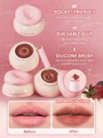 رژلب کاسه ای جیبی شیگلم مدل Bounce Putty رنگ Biscotti Babe