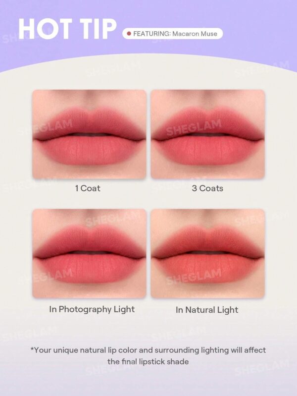 رژلب کاسه ای جیبی شیگلم مدل Bounce Putty رنگ Cherry Cheer