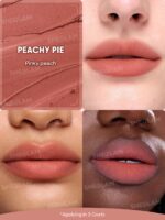 رژلب کاسه ای جیبی شیگلم مدل Bounce Putty رنگ Peachy Pie