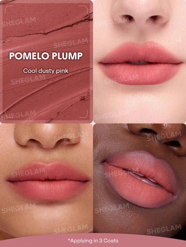 رژلب کاسه ای جیبی شیگلم مدل Bounce Putty رنگ Pomelo Plump