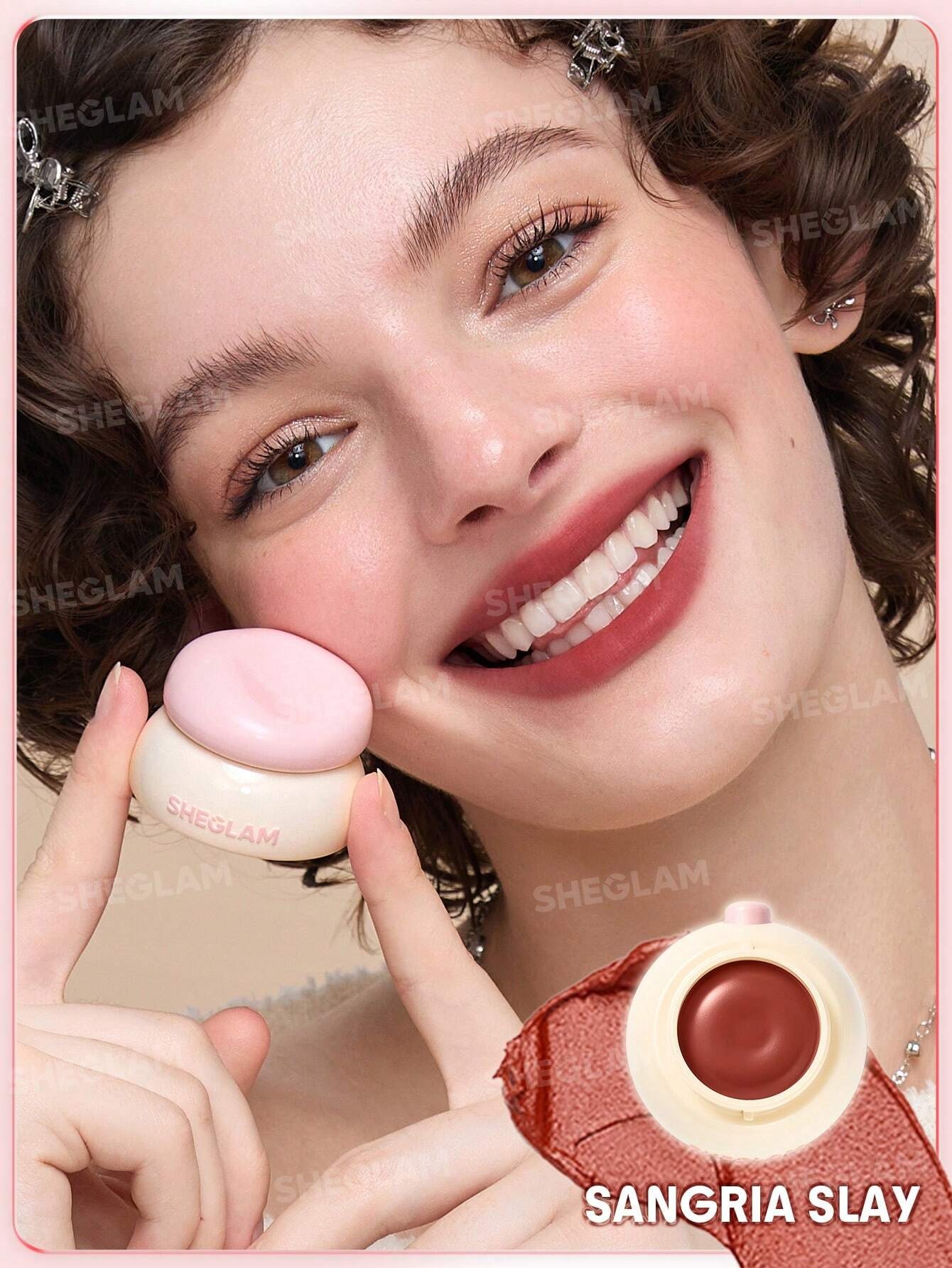 رژلب کاسه ای جیبی شیگلم مدل Bounce Putty رنگ Sangria Slay 2 رژلب کاسه ای جیبی شیگلم مدل Bounce Putty رنگ Sangria Slay