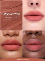 رژلب کاسه ای جیبی شیگلم مدل Bounce Putty رنگ Tangelo Twist