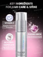 اسپری گلیتر و هایلایتر مو و بدن شیگلم رنگ Star Quality