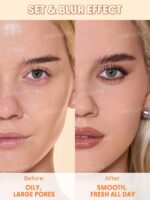 پودر فیکس دوطبقه شیگلم مدل مات و لیفت کننده پوست Translucent