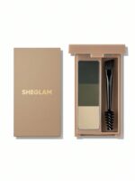 پالت ابرو سه رنگ شیگلم مدل Puff Brow رنگ Multicolor