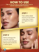 پرایمر براق کننده پوست شیگلم مدل سوپرمن Good Grip Glow llluminating Primer