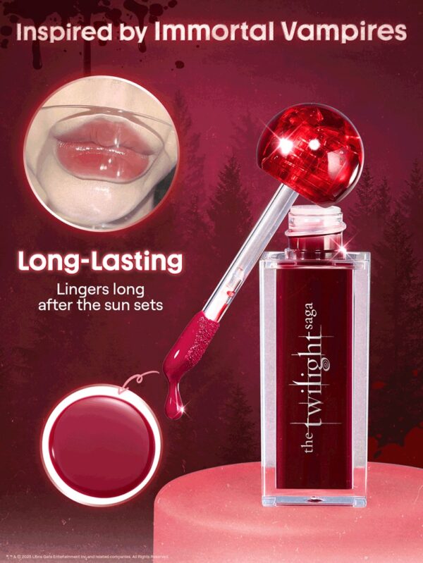 تینت لب شیگلم از کالکشن Twilight saga رنگ Heart beat